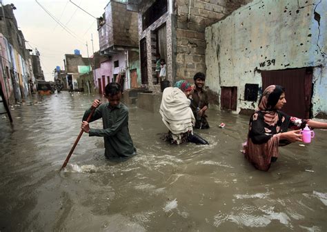 2 weeks of monsoon rains in Pakistan have killed at least 55, including 8 children
